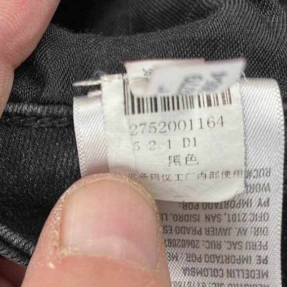 American Eagle Women's Jeans Size 2 High-Rise Jegging Short Black Stretch Denim - Picture 8 of 15